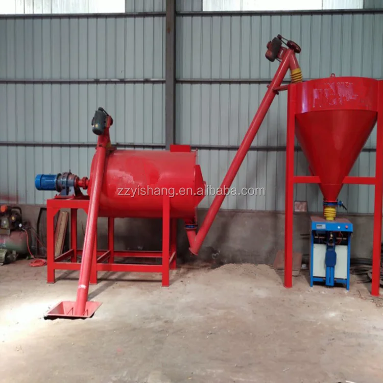 Tile glue manufacturing machine/mixing plant export to dubai