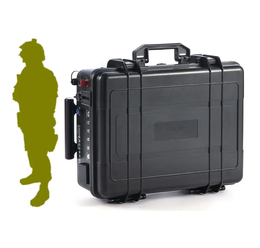 
3KW Military Portable Power Pack with Lithium battery with Built-in Charge Controller and Inverter 