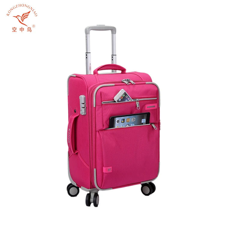 
KZNGS brand wholesale new design luggage trolley travel bags sets with laptop computer 