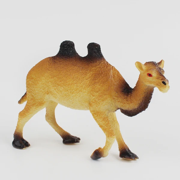 Hot custom plastic wild animal camel figurine toys