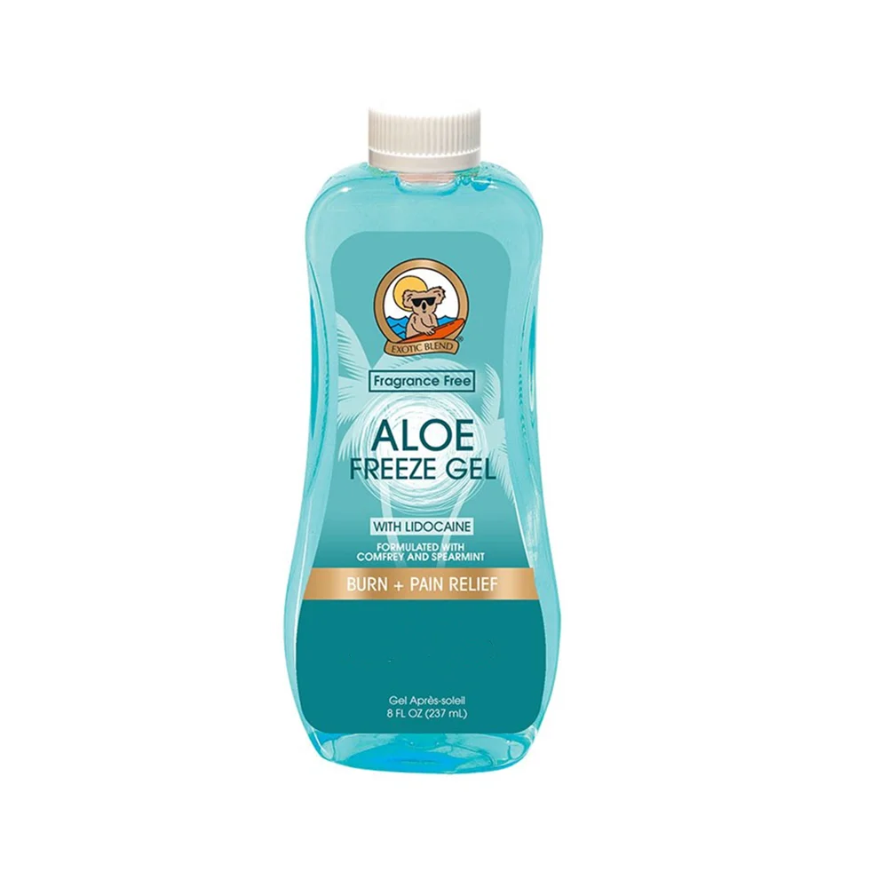Relieves Sunburn for face soothing gel aloe vera gel for face