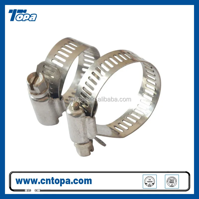 Double Bolt Hose Clamp manufacturer