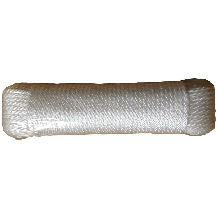 
factory supply polyester solid 12 strand rope 