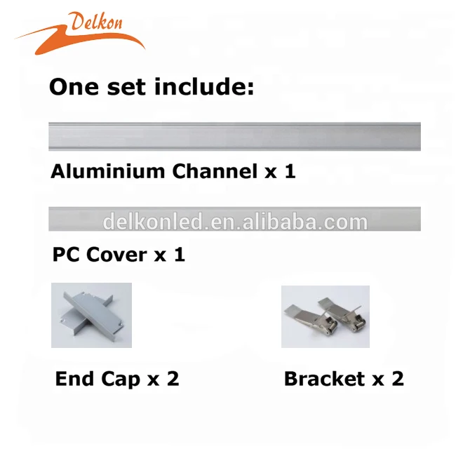 90*35mm L X  T Shape Linkable Aluminum Profile LED Strip Light LED Aluminum Track