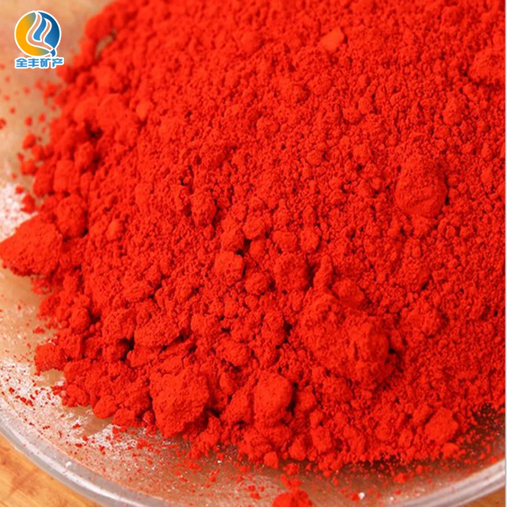 high quality iron oxide red 130 with pallet packing