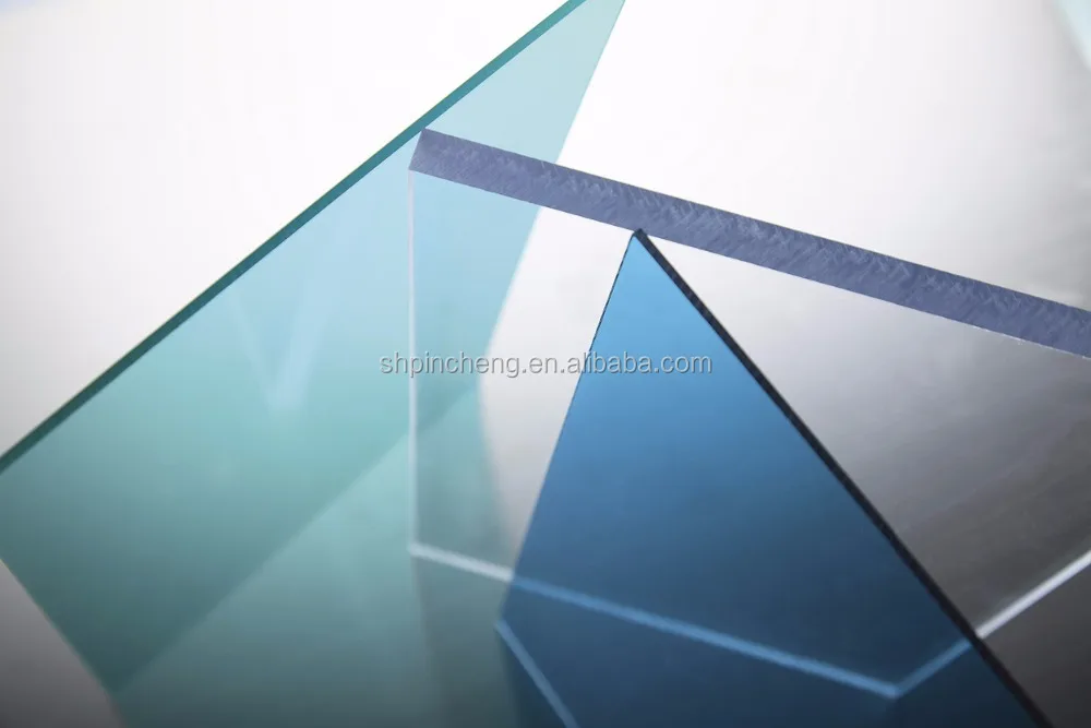
2/3/4mm high impact Polycarbonate solid sheet as building material 