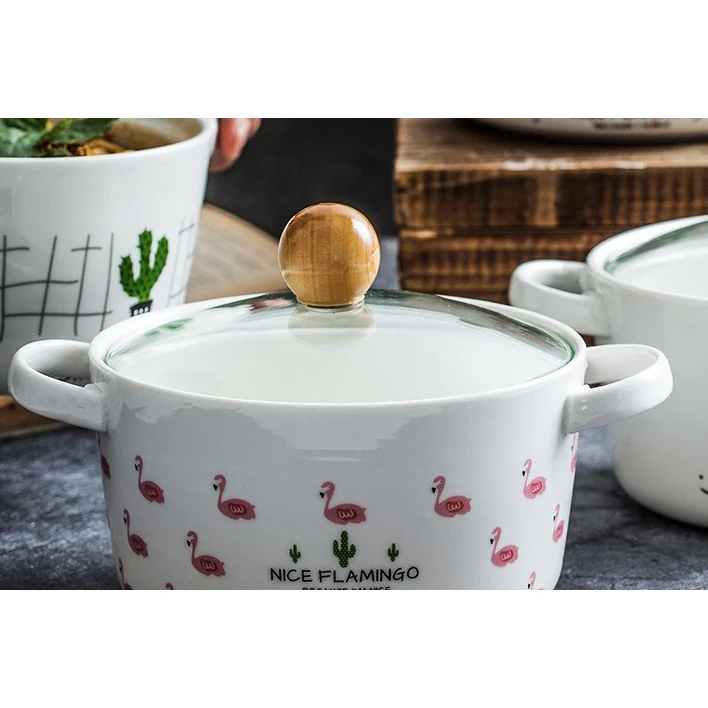 2018 hot item ceramic bowl glass lid microwave glass lid for ceramic bowl clay pot glass lid