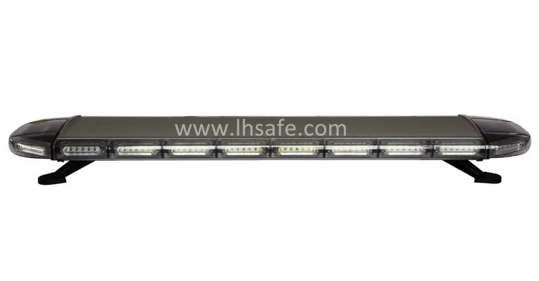 Red ambulance police lightbar warning lightbar