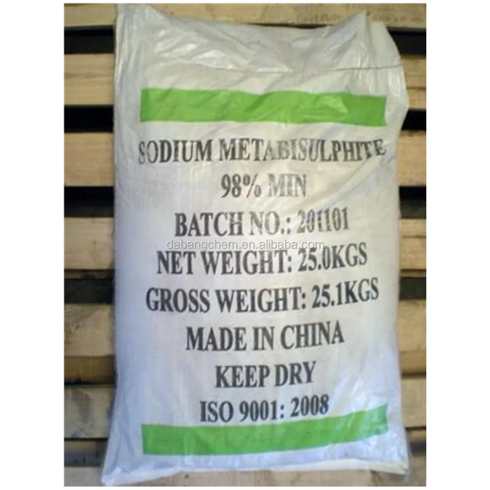 
Food Grade Sodium Metabisulphite/ Sodium Metabisulfite / Sodium Metabi sulfite 