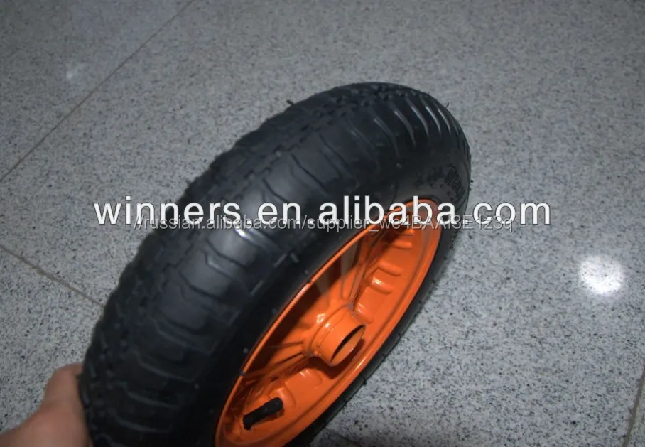 Wheelbarrow rubber wheels 3.25/3.00-8
