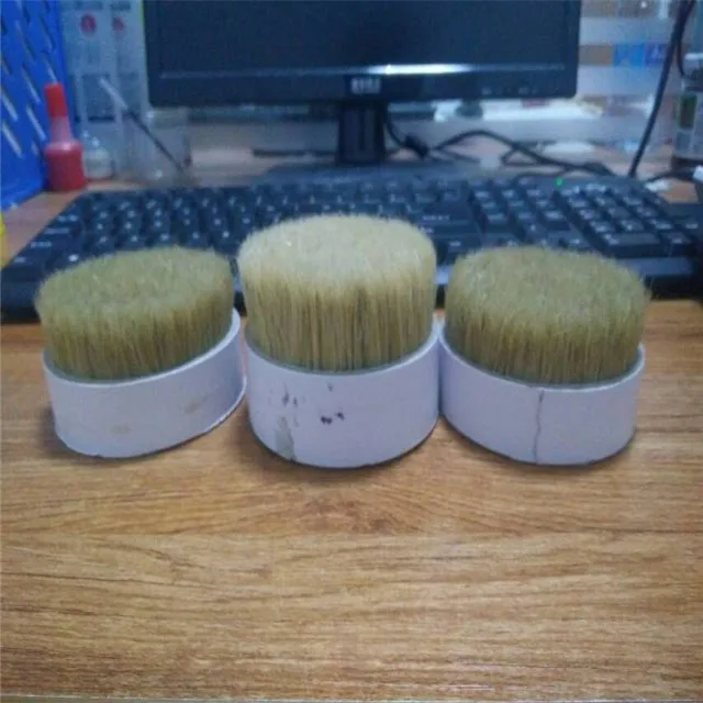 
Boiled Handmade Top Quality Natural White Boar Bristle Hair For Making Brush 
