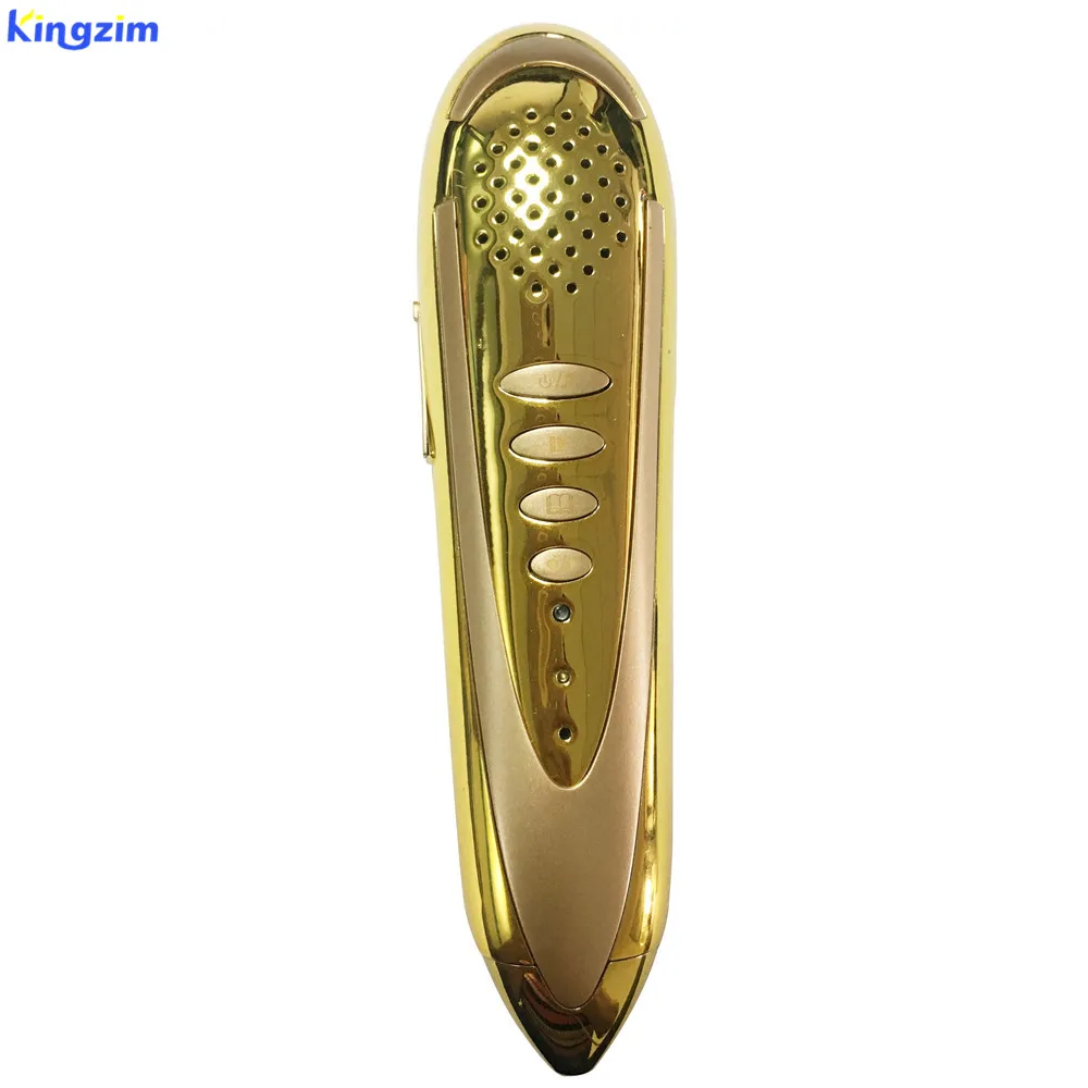 Китай оптовая продажа Роскошная золотая кожаная упаковка PQ15 мусульманский Коран считыватель ручка цифровой для