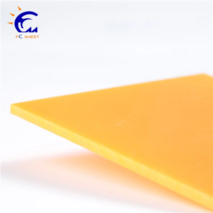 ISO 9001 certified 0.5mm polycarbonate film flat sheet