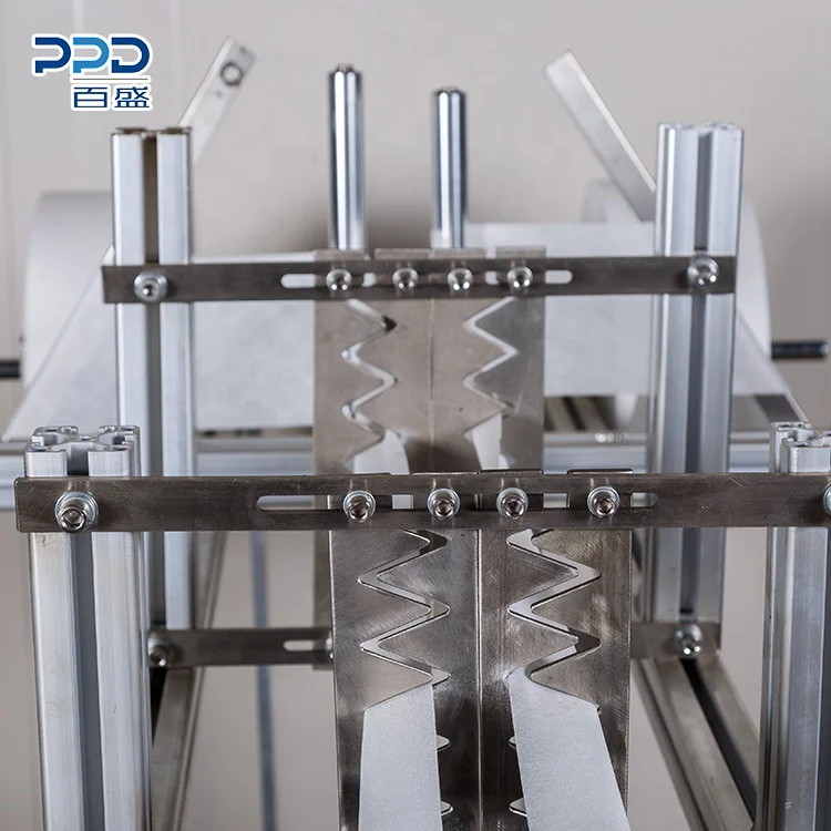 Simple to operate 2.6 kw full automatic four side sealing wet tissue wet wipes making machine