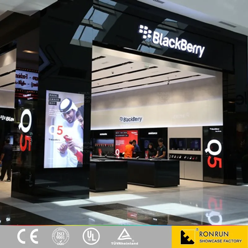 good quality wooden watch display counter and watch kiosk design for shopping mall