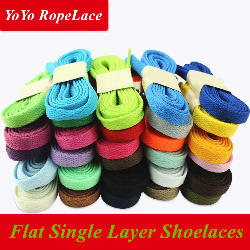 
 2021 Fuzhou YoYo пользовательские плоские обувные шнурки, красочные шнурки для продажи  
