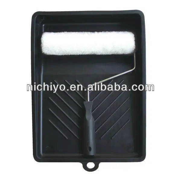 Fiber roller & paint tray set - 301C Ordinary 3 in 1
