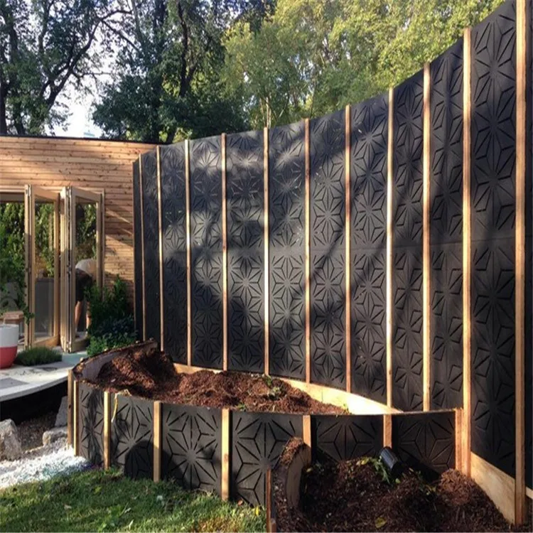 CNC Aluminium/SS/Mild Steel Laser Cut Panel for Fence Design