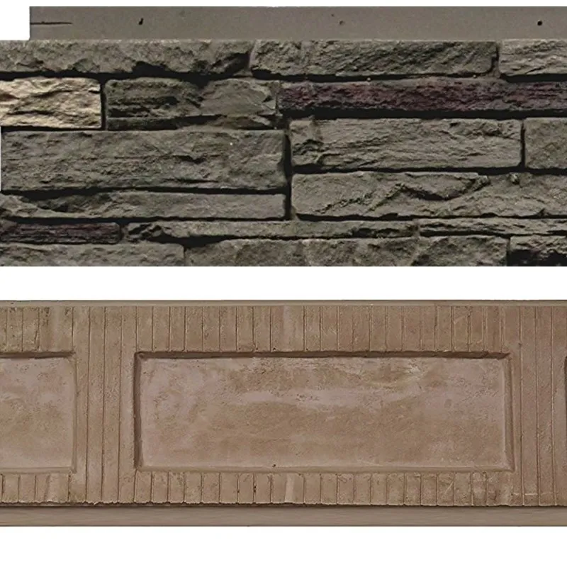 Polyurethane Artificial Stone Beauty Cheap Decorative faux brick wall cladding