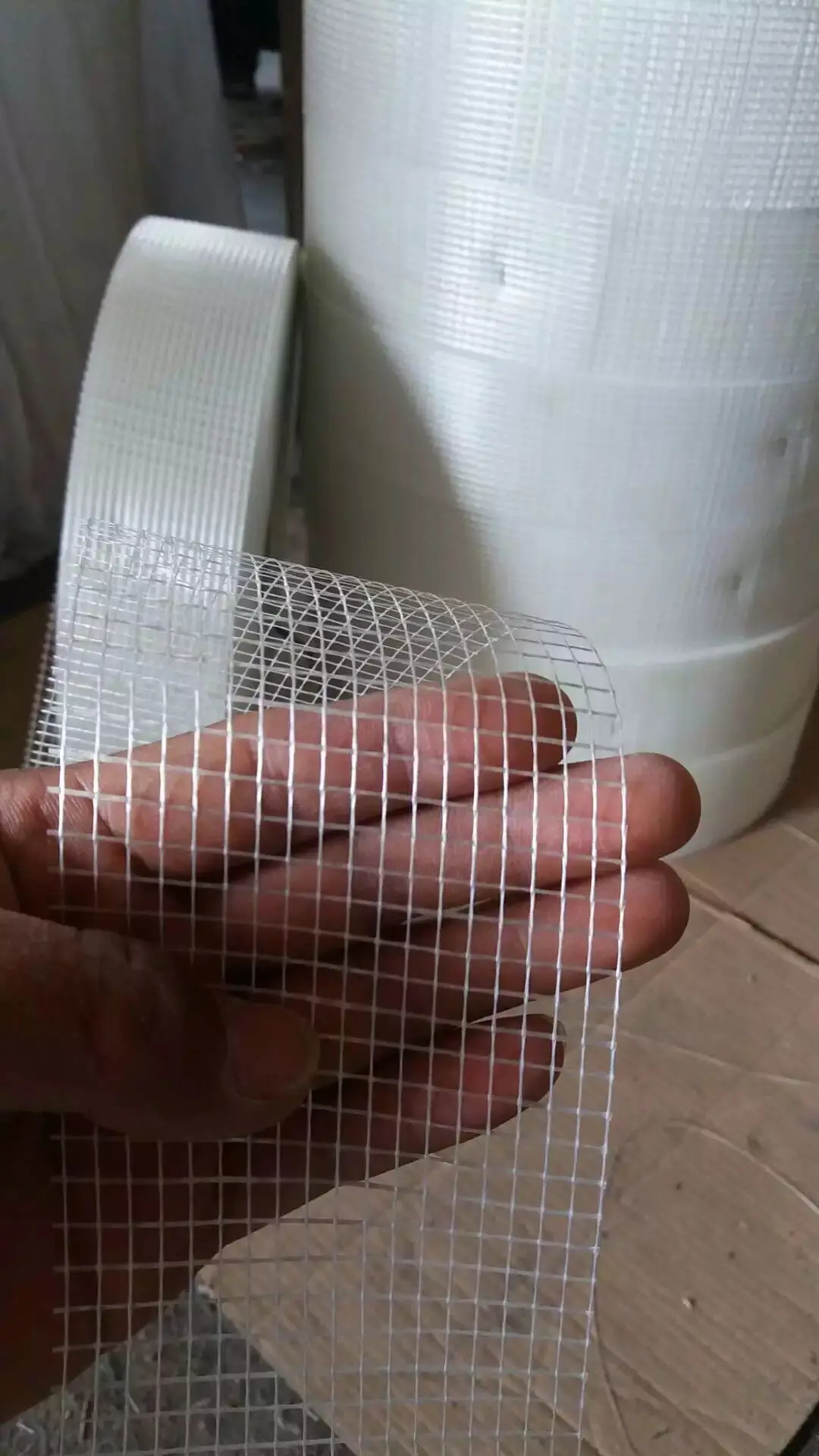 Self-adhesive sliding mosquito plastic Fiberglass screen mesh door and window