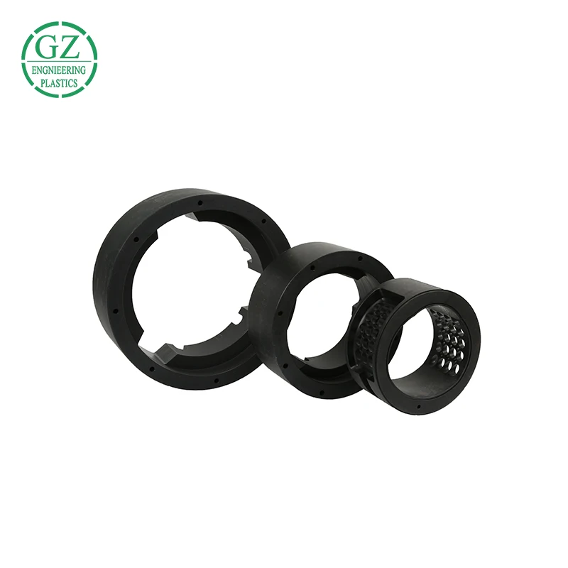Производители процесс высокого качества по индивидуальному заказу износостойкий нейлон ударопрочный пластиковых деталей PA66 втулки