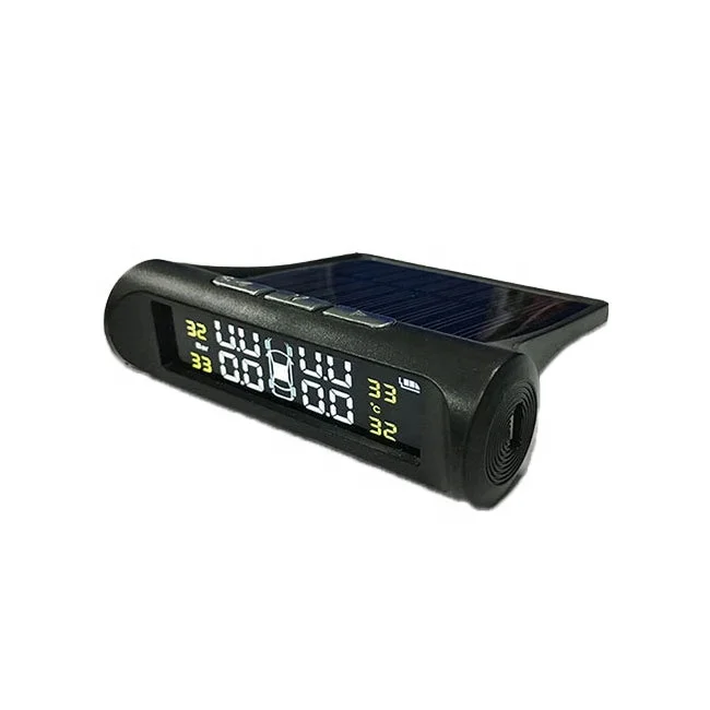 Solar power external sensor tyre pressure monitor system tpms for car truck