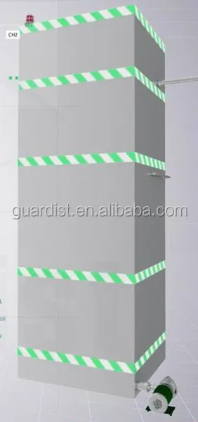 Compound Emergency Shower Room & Eye Washer