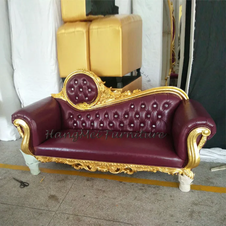 White Velvet Double Seater Sofa HM-KZ1