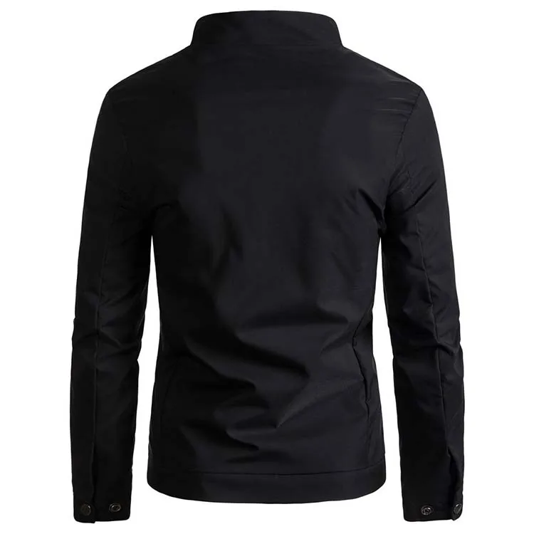 Mens Slim Fit Lightweight Windbreaker Casual Jacket Waterproof Outdoor Sportswear