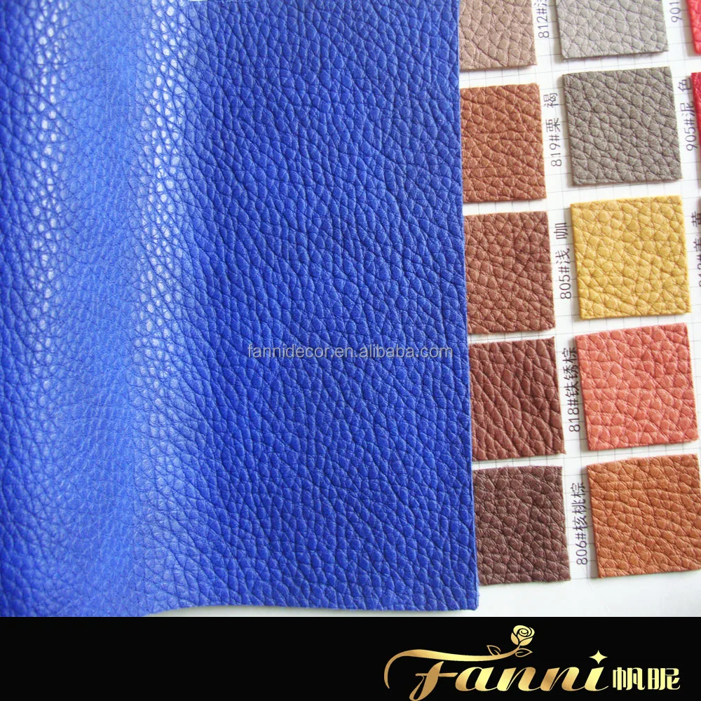 High Quality Synthetic Leather For Making Bag/pu Vinyl Fabric Synthetic Leather For Bags