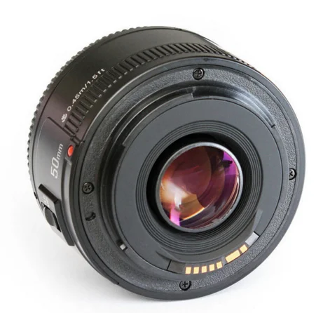 
YONGNUO YN50mm f1.8 YN 50mm AF Lens YN50 Auto Focus lens   hood  UV len   bag for Canon DSLR Cameras  (60648190275)