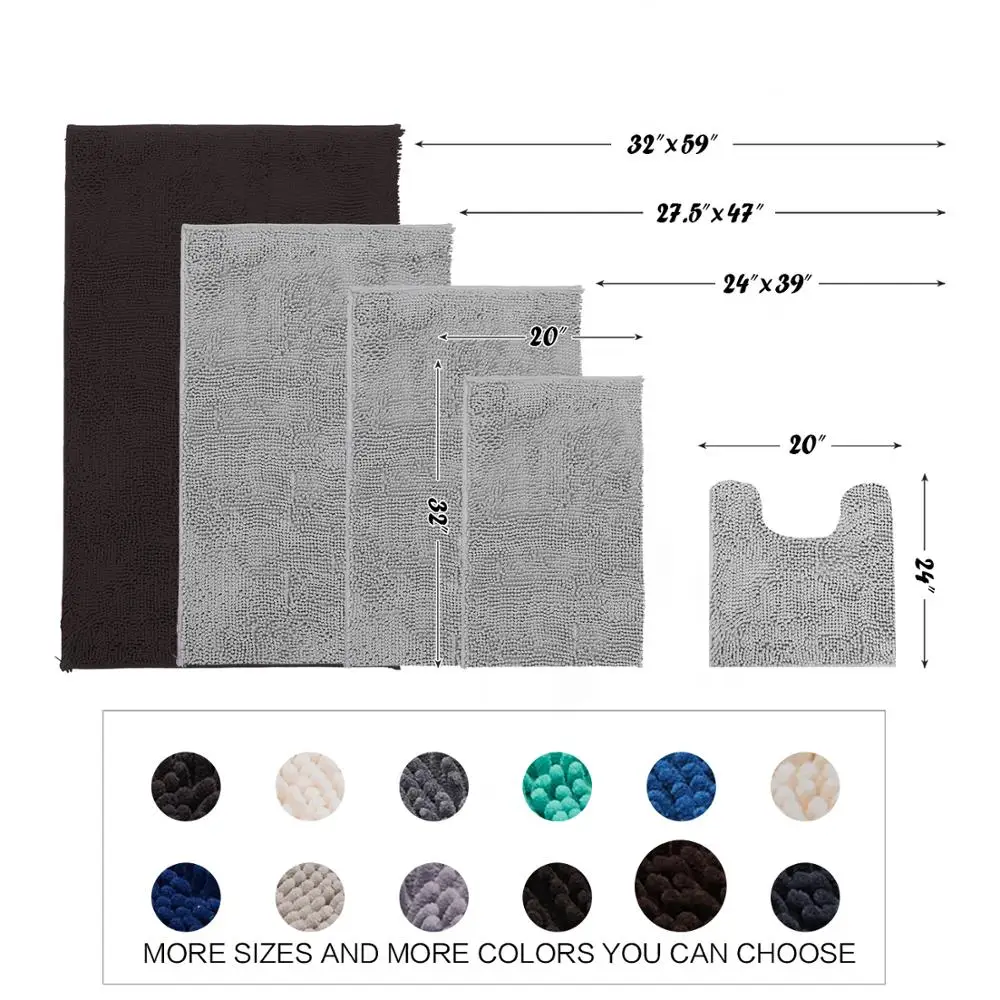 Factory Supply Soft Fluffy Carpets For Living Room Shag Carpet Floor Rugs Bathroom Floor Carpet