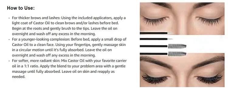 Собственная торговая марка эфирные масла для тела лица масло ресниц сыворотка роста волос тушь набор кистей чистый касторовое холодное прессование рафинированное