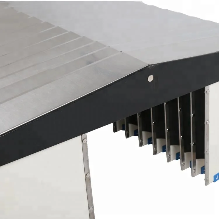 Armor dust shield bellow covers for glazed roofing tile forming machine