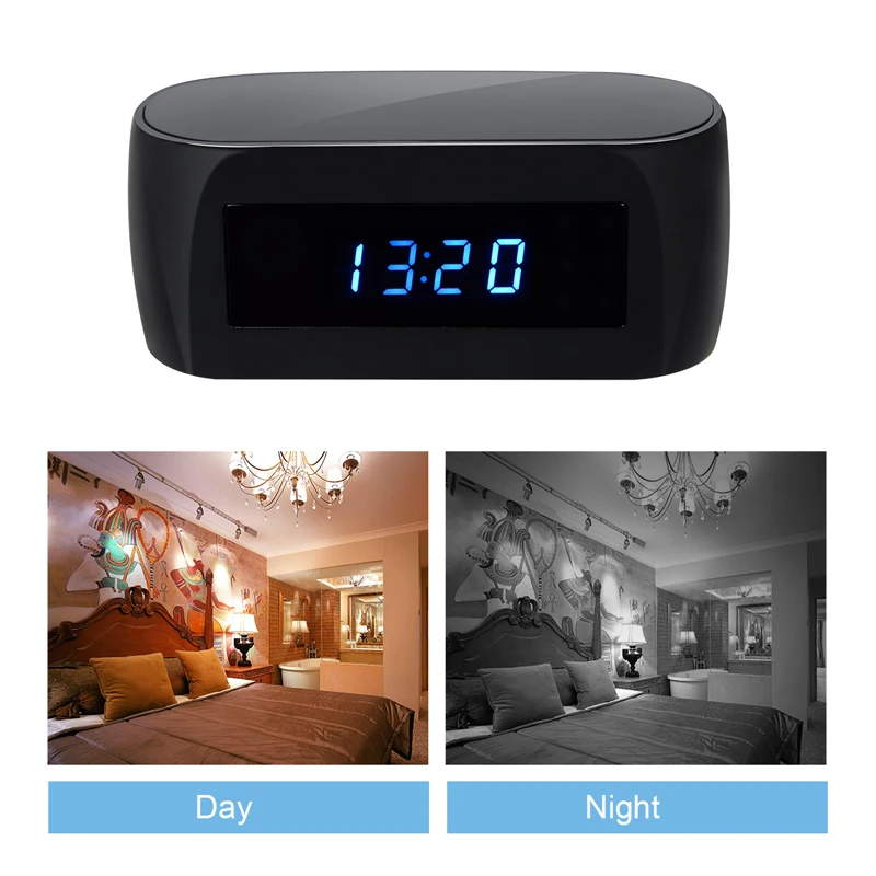Wireless security camera Baby Monitor Camera clock flexible cloud storage H.264 IR night vision mini wifi ip camera