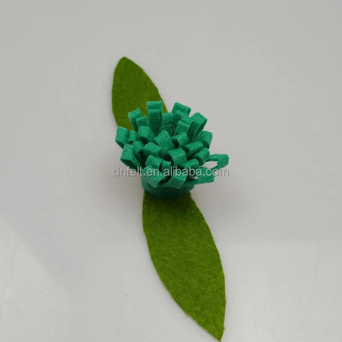 Wholesale handmade felt flower head band for girls hand wrist