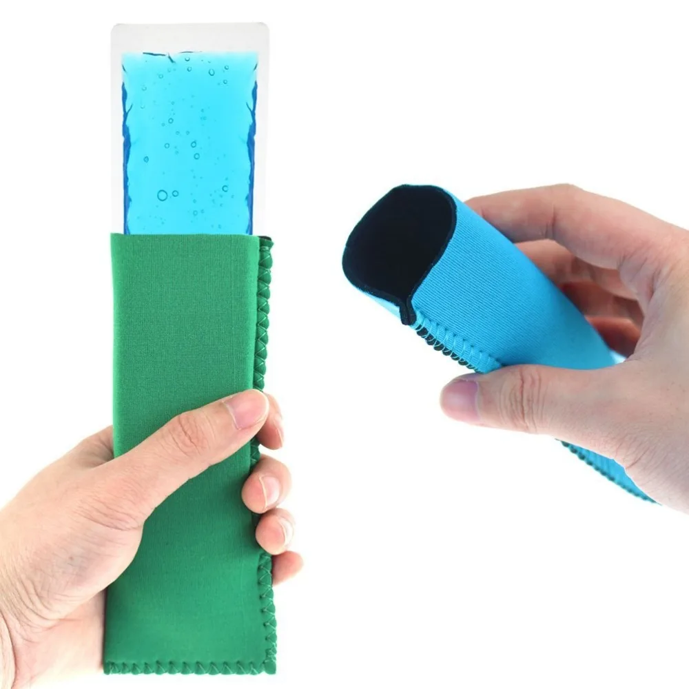 Blank Color Neoprene Ice-lolly Pop Holder Sleeve Icy Pole Holder Cooler