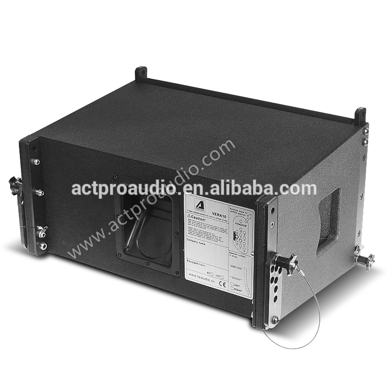 VERA10 1.75'*2+10'*1 components neodymium speakers compact line array system ACTPRO  professional audio sound loudspeakers