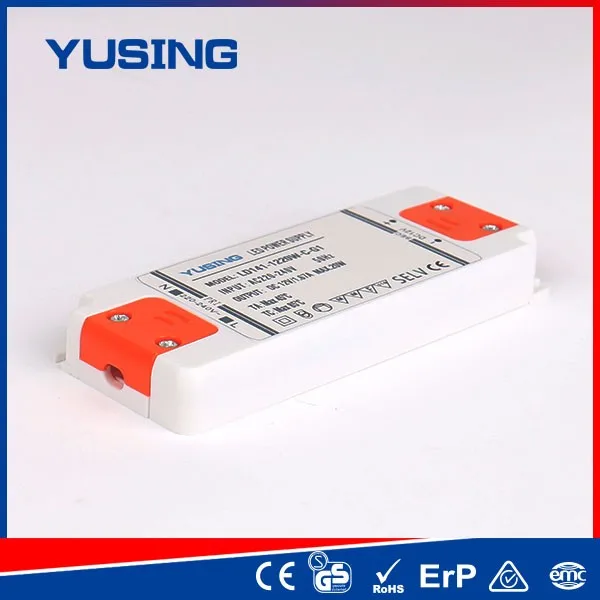 Applied to Low Voltage LED Products PC Body IP20 12V 6W LED Driver