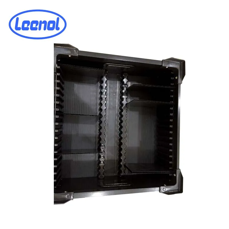 ESD PP Corruguated Box With Blister Tray For PCB Storage