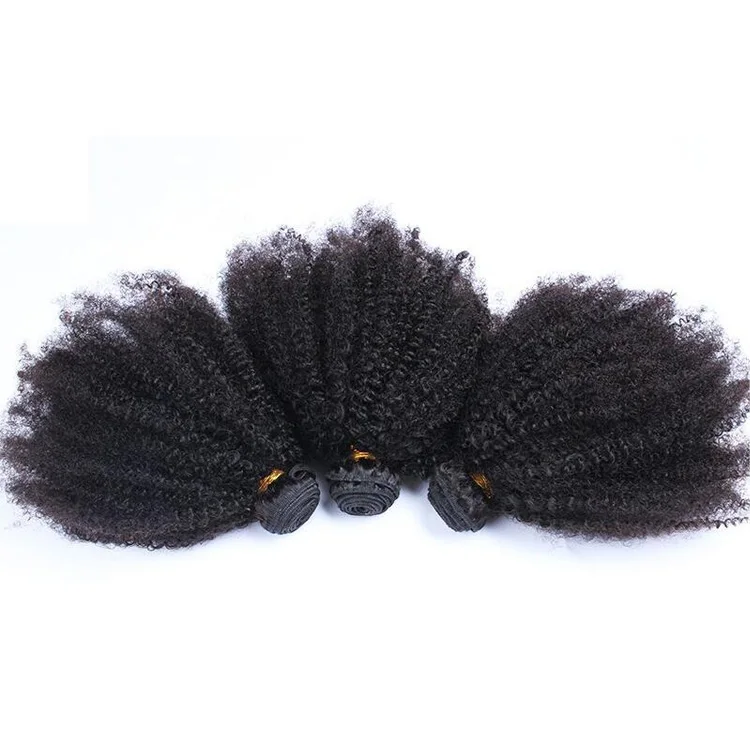 Mongolian Afro Kinky Curly Hair Weave ,Short Virgin 100% Indian Human Hair Extensions ,Afro Kinky Human Hair Bulk