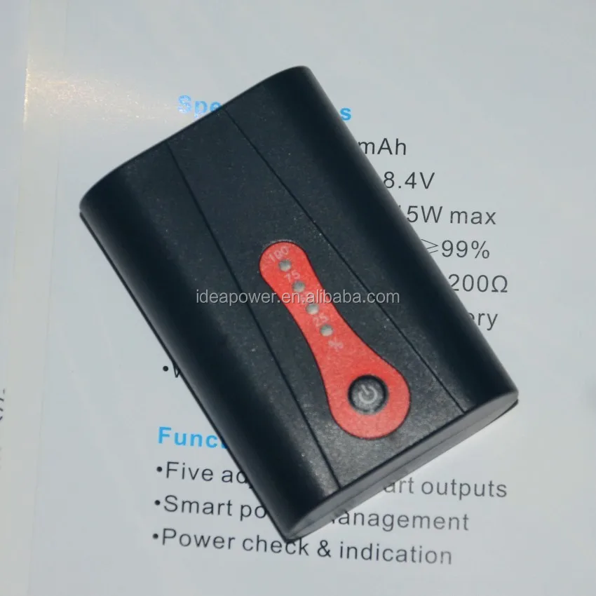 
7.4v Heated Clothes Li-ion 2600mAh Battery with Smart Temp Control 