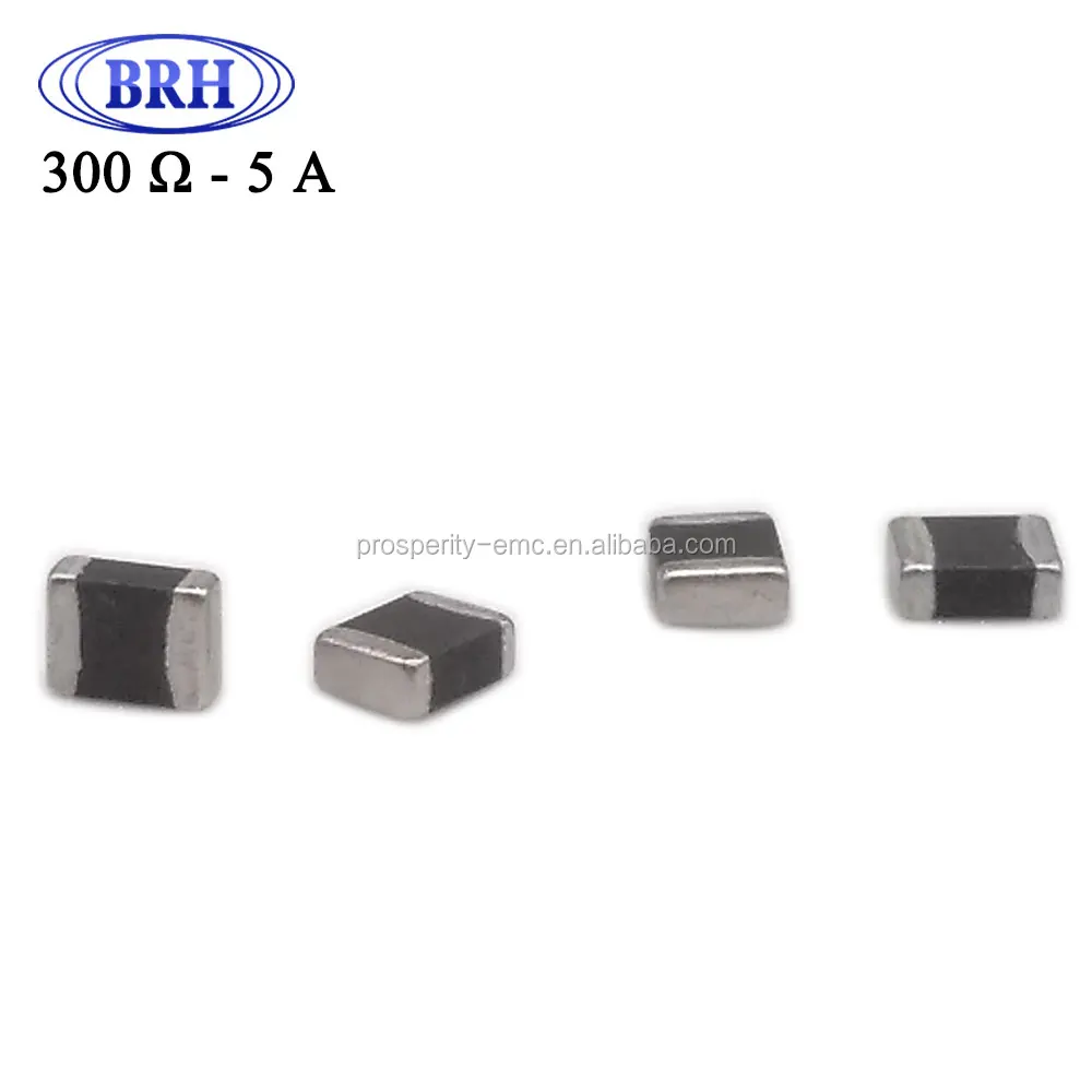 High current multilayer ferrite chip bead inductor 1210 size 300ohm 5A