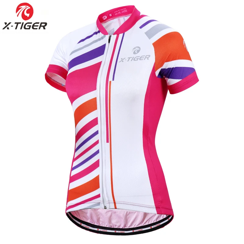 
Anti-UV Pro Women Cycling Jersey Summer Cycling Clothing Racing Bicycle Clothes 