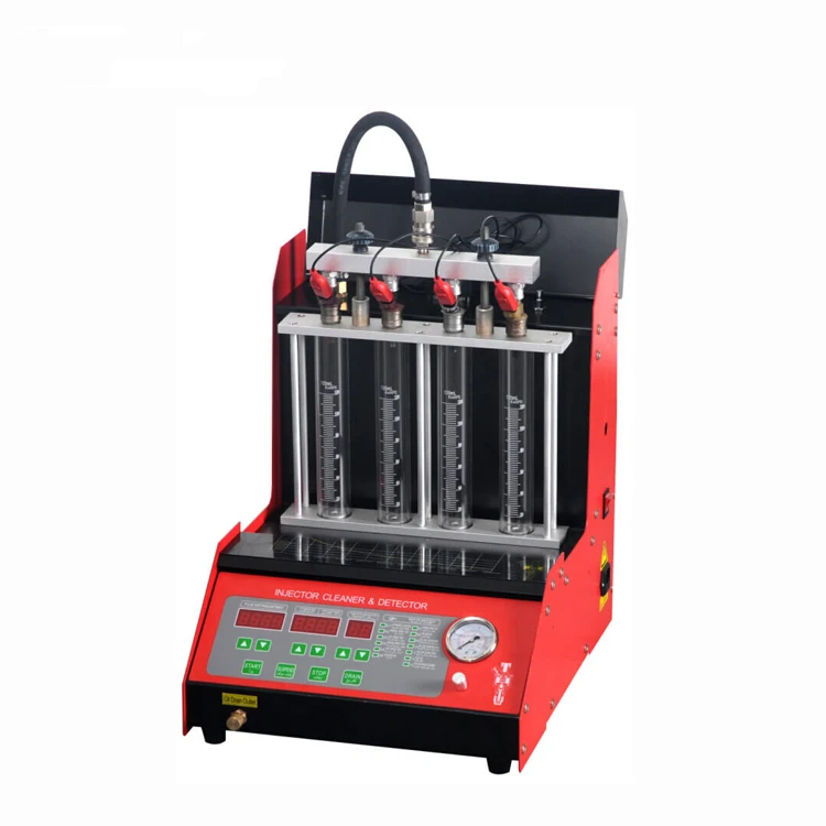Fuel injector testing cleaning equipment for cars