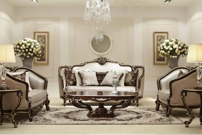 BISINI New Classic Single Leather Sofa Furniture