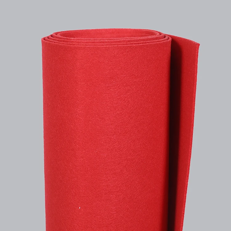 
Supplier 100% polyester needle punched non-woven fabric rolls 