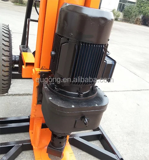 small portable full hydraulic water well drilling rig drilling rig/portable digging machines/borehole drilling machine