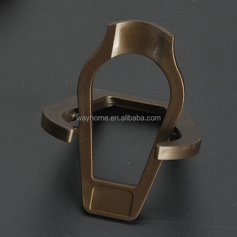 Plastic foldable tobacco smoking pipe stand pipe holder rack Brown