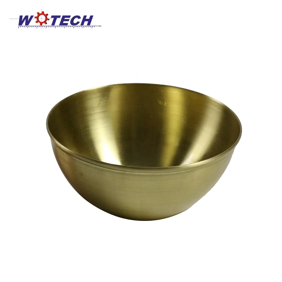 High Quality OEM Size Spinning Brass Bowl for Decoration